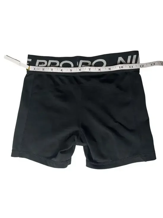 Nike Pro Women's 3-Inch Dri-FIT Training Shorts Black Size Medium - Picture 4 of 5